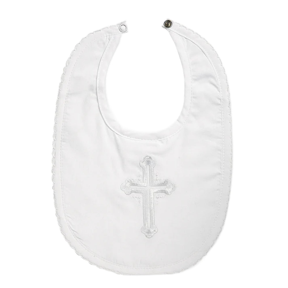 Elegant Baby Christening Bib