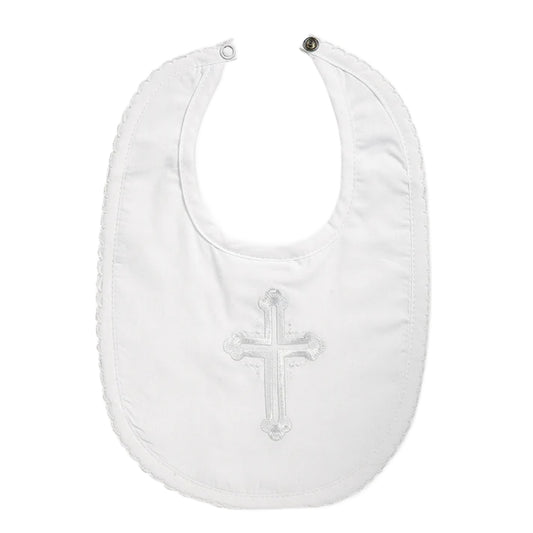 Elegant Baby Christening Bib