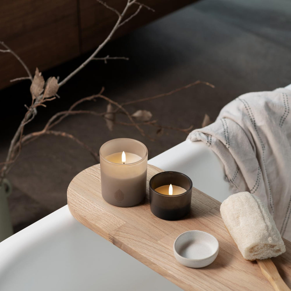 Uyuni Lighting Glass Candle-3.6" x 4"