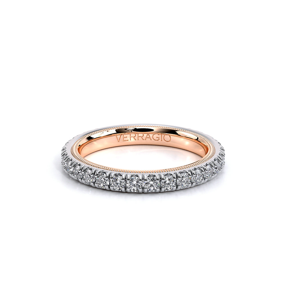 Verragio Tradition 14k Two-Tone Diamond Wedding Band