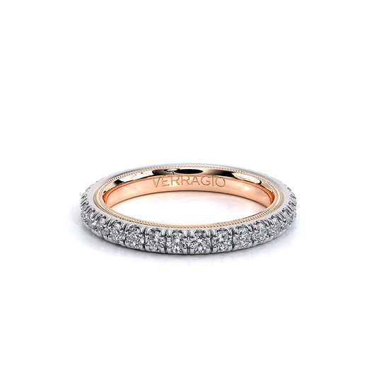 Verragio Tradition 14k Two-Tone Diamond Wedding Band