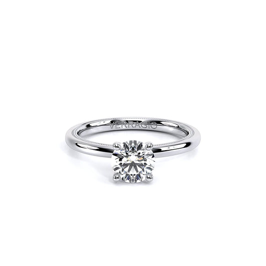Verragio 14k Gold Tradition Collection Solitaire Engagement Ring