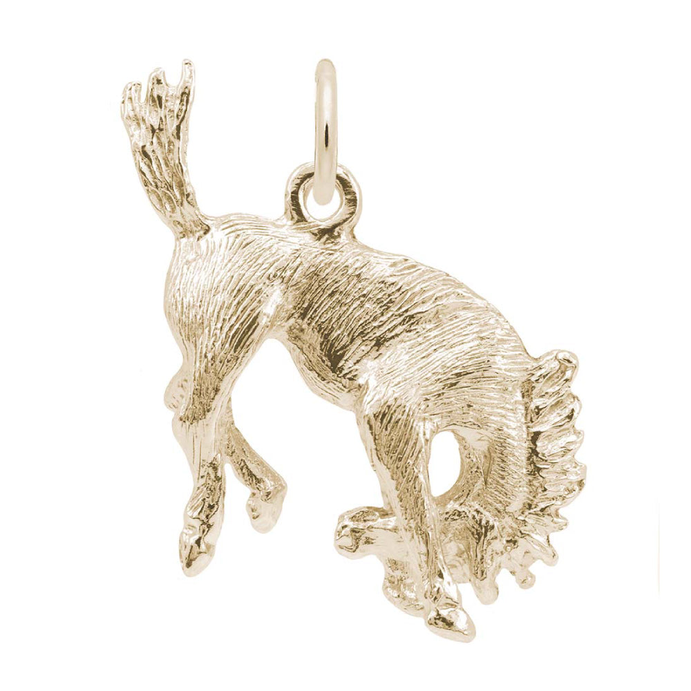 1778 Bucking Horse Charm