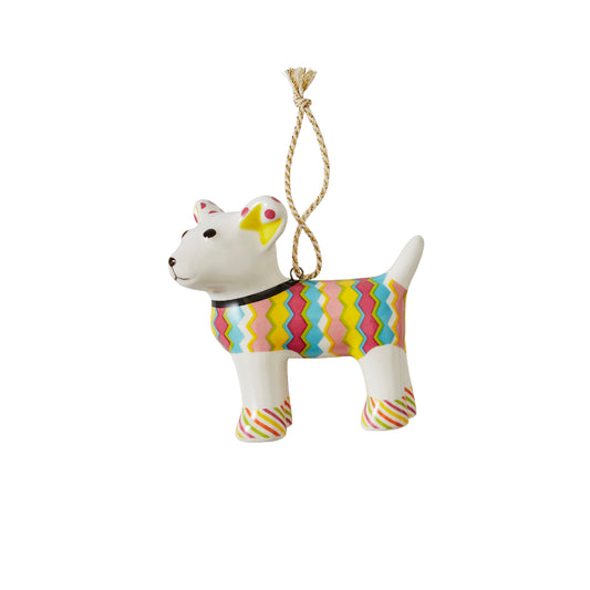 Spode Kit Kemp Tiffany Pooch Ornament