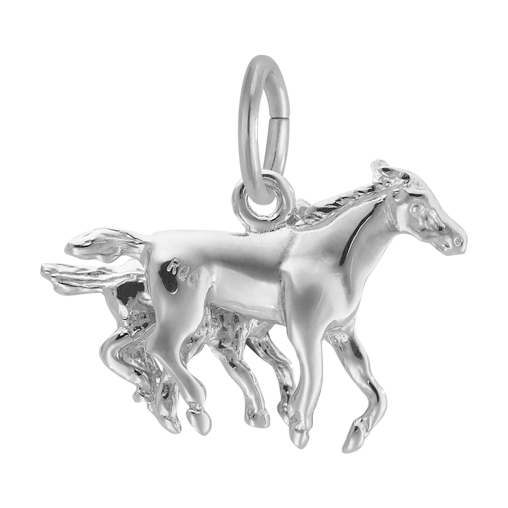 1861 Horse & Colt Charm