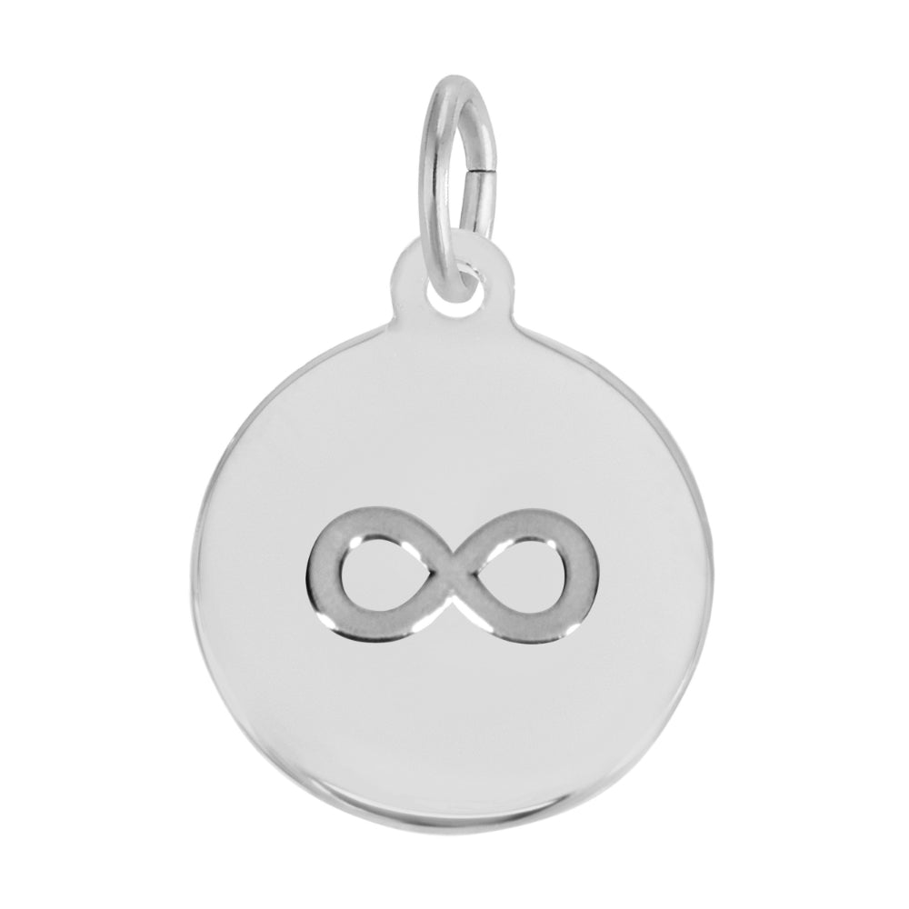 RQC 1892 Initial Disc Charm - Infinity