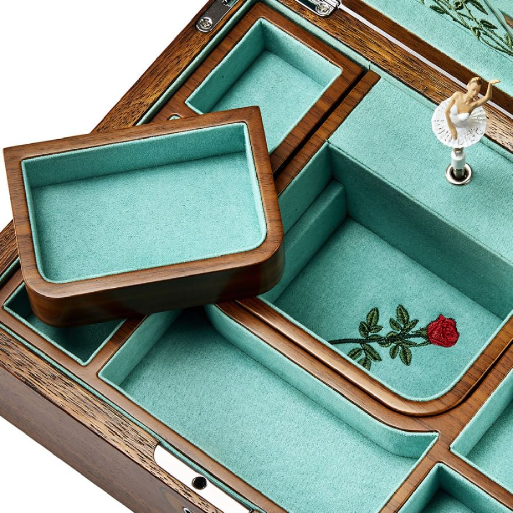 Wolf Designs Sleeping Beauty Ballet Musical Jewelry Box