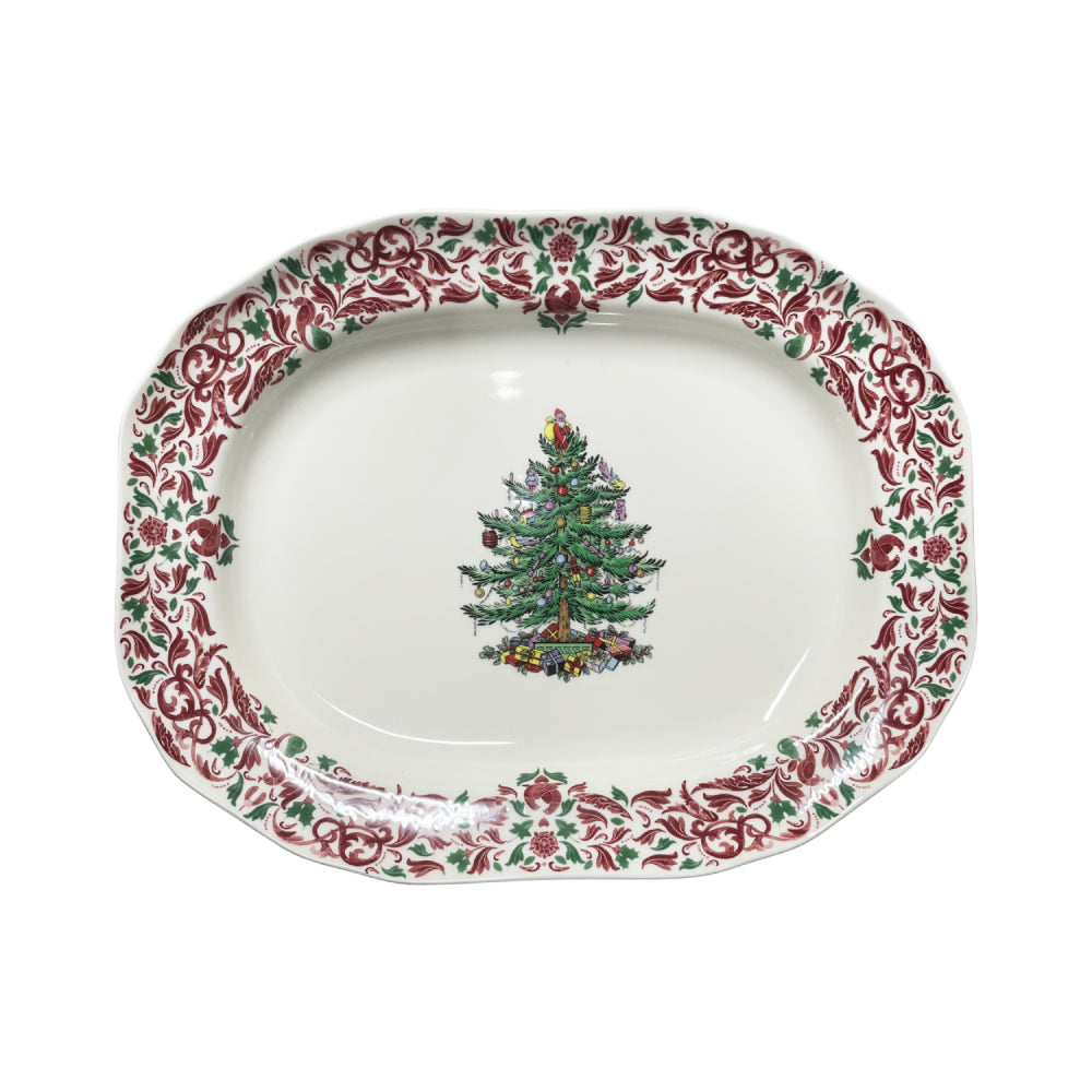 Spode Yuletide Rectangular Tray 14"