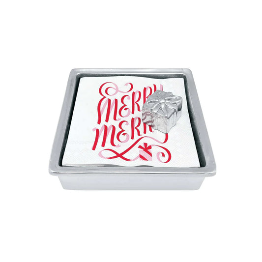 Mariposa Merry Merry Present Signature Napkin Box Set