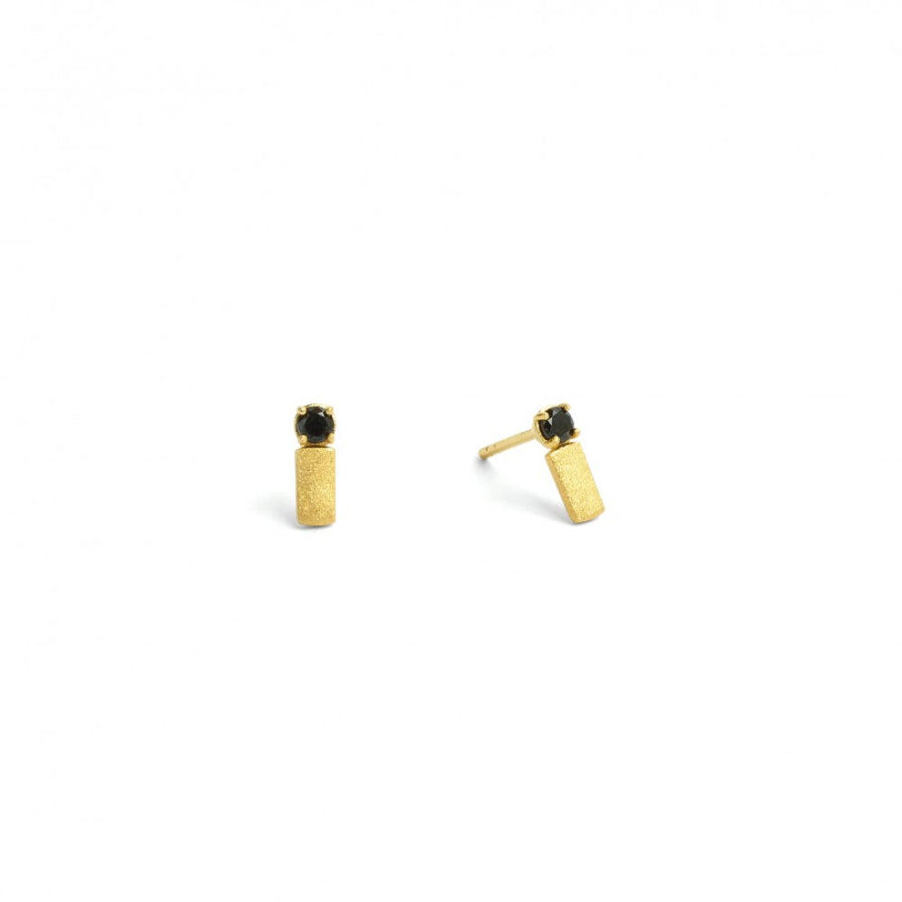 Bernd Wolf Estrella 9mm Spinel Stick Stud Earrings