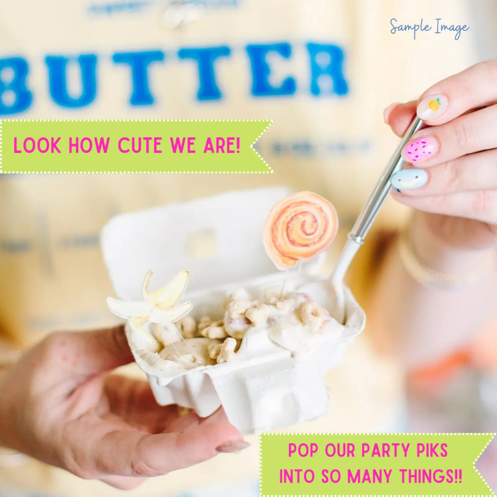 Acrylic Sticks Let's Play Mahjong Acrylic Party Pik Sticks- Set of 6