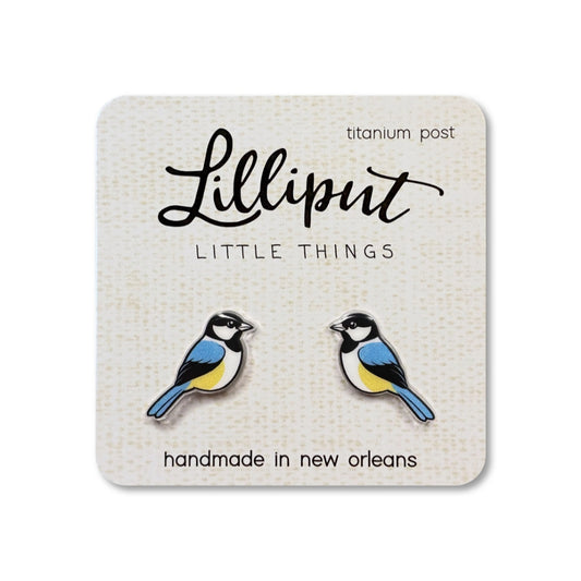 Lilliput Little Things Chickadee Earrings