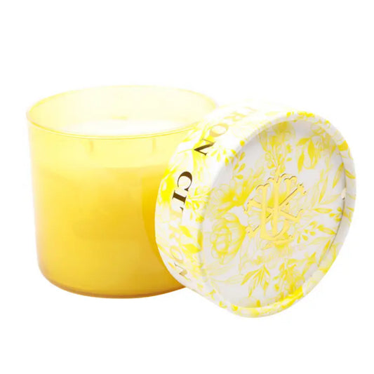 Lux Fragrances Citron 15 oz. 2-Wick Decorative Lid Candle
