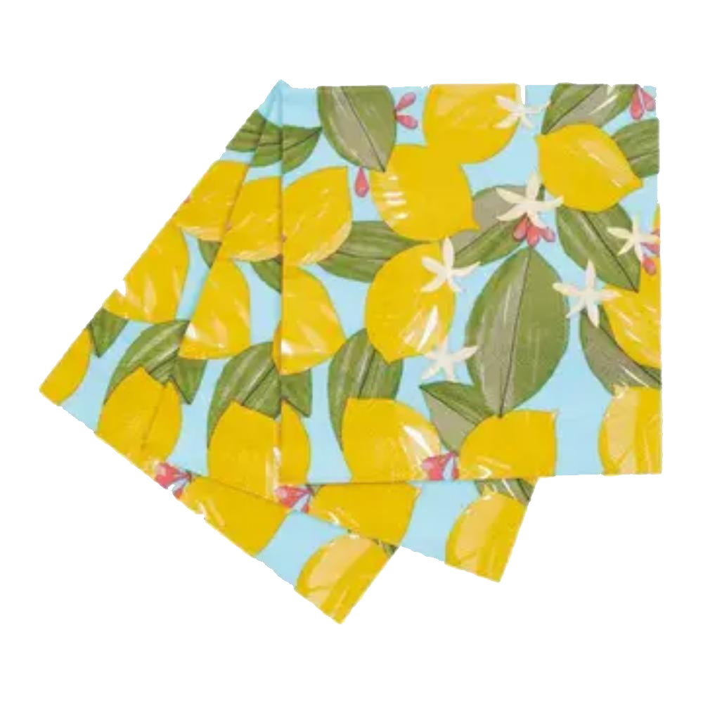 Rock Flower Paper Paper Napkins - Set of 20