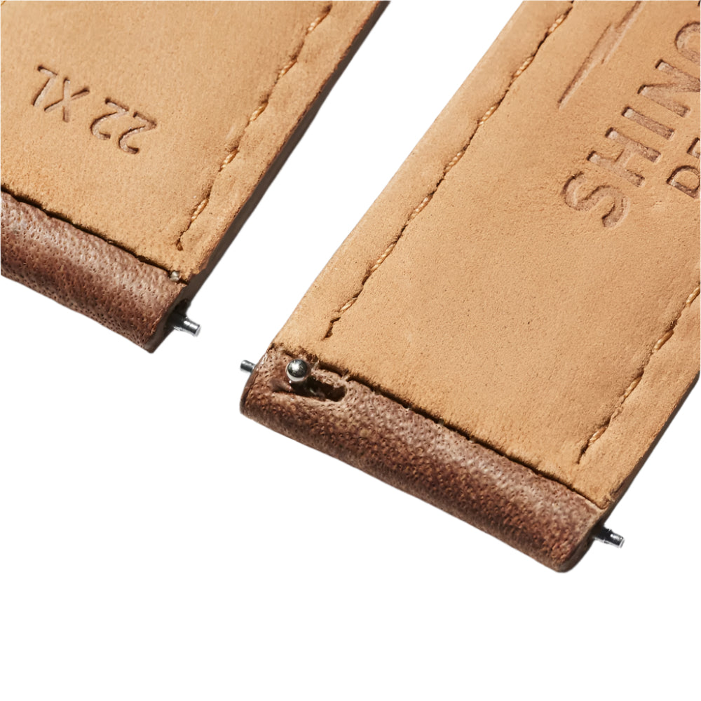 Shinola 22mm British Tan Leather Strap, 140mm x 100mm