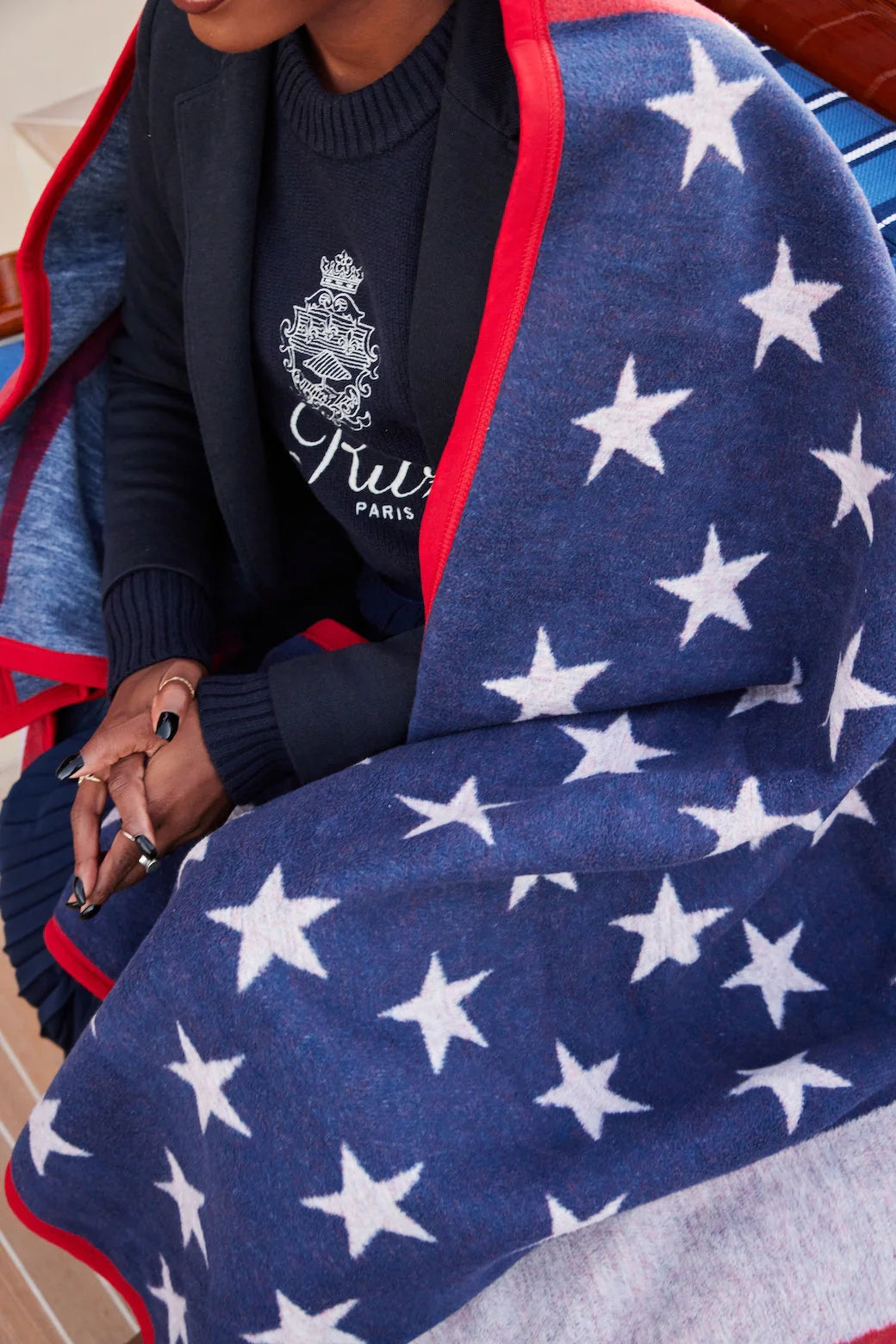 ChappyWrap American Flag Blanket