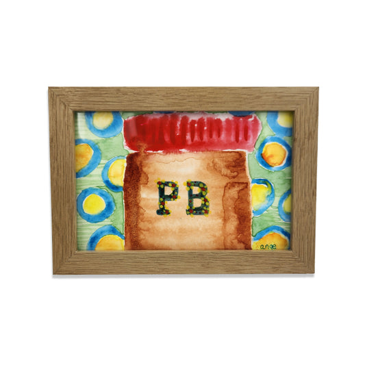 Artwork for Animals Angelica Goodwin Original Watercolor Painting - Peanut Butter