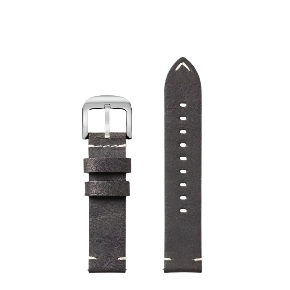 Shinola 20mm Black Leather Strap, 115mm x 75mm