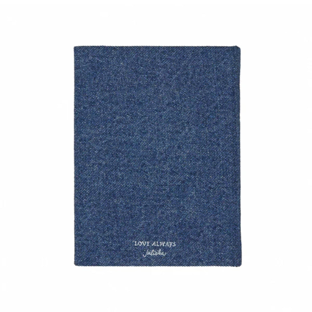 Juliska  L'Amour Toujours 6" x 8" Journal - Denim