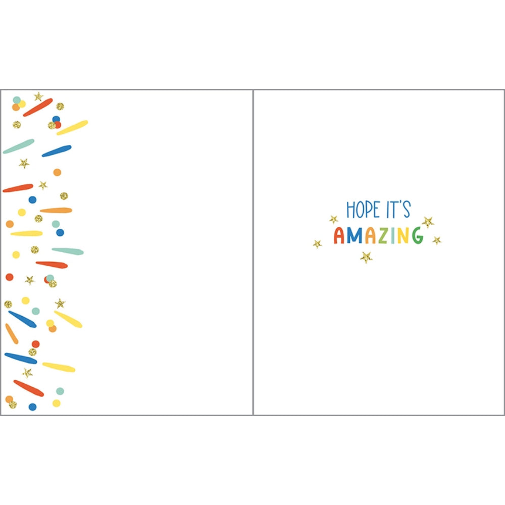 Gina B Designs Birthday Greeting Card - Happy Yay