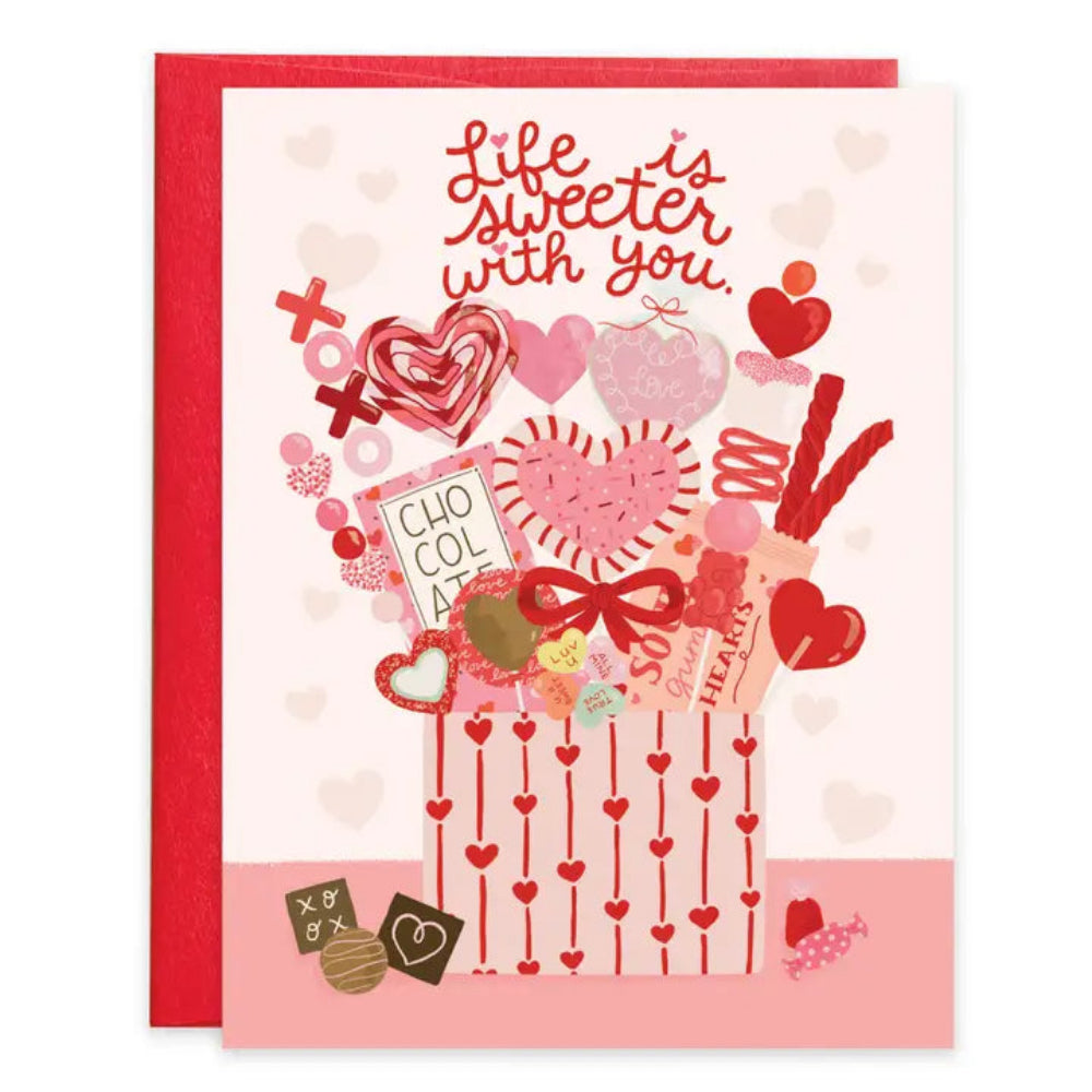 Gina B Designs Valentine Greeting Card - Sweets