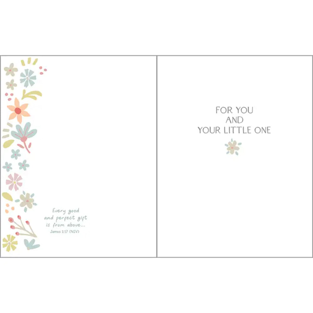 Gina B Designs With Scripture Religious Greeting Card - Sweet Little Lambs
