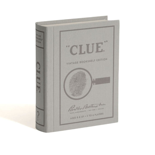 WS Game Company Vintage Clue Bookshelf Edition Game