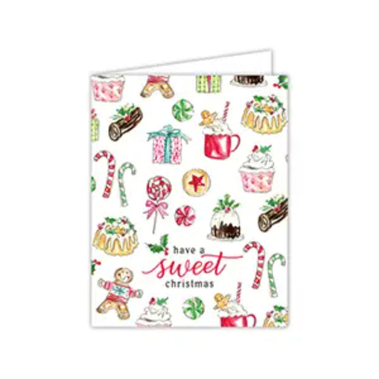RosanneBeck Collections Have A Sweet Christmas Holiday Goodies Greeting Card