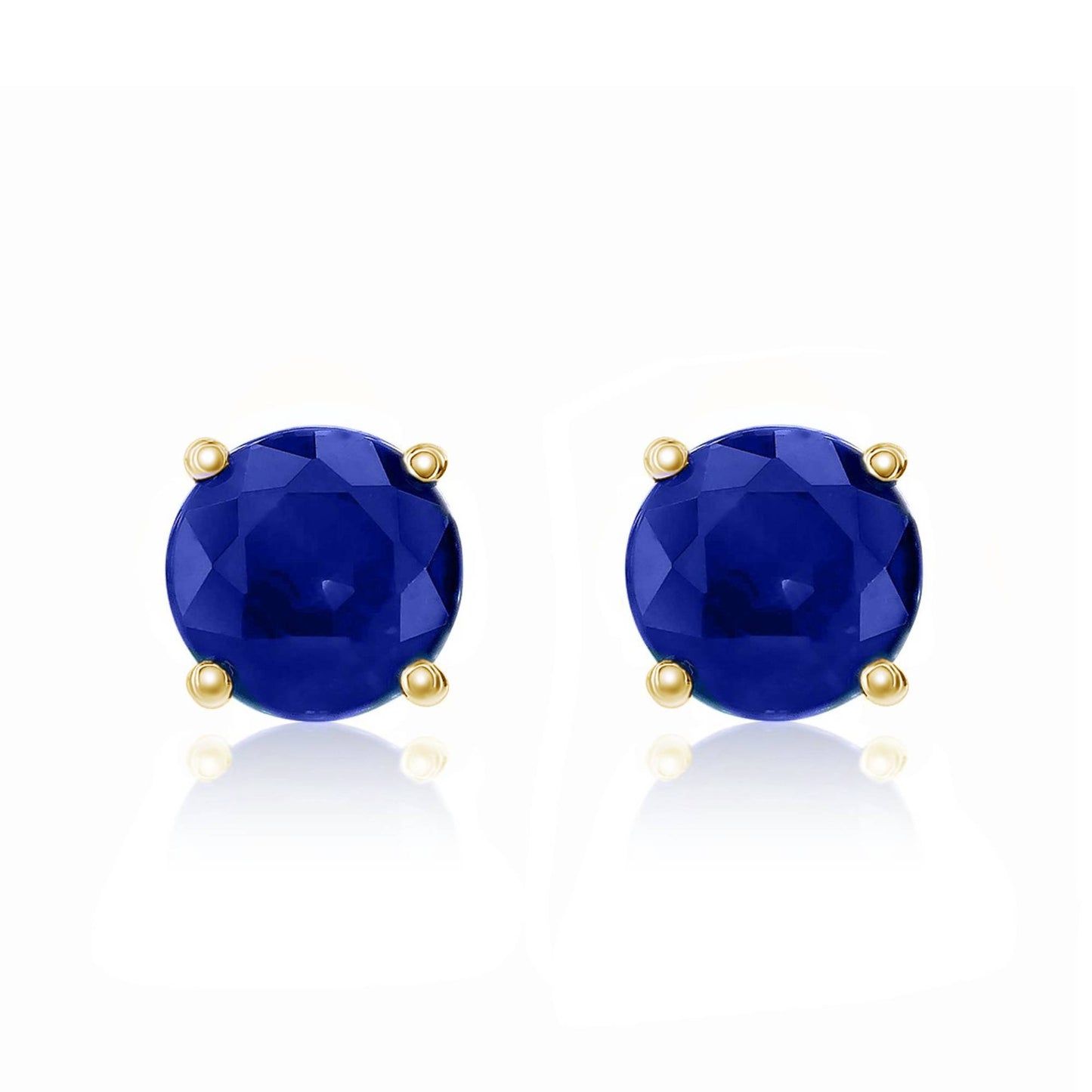 Smyth Jewelers Gold Gemstone Stud Earrings