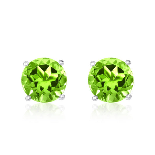 Smyth Jewelers 14k Gold Peridot Stud Earrings