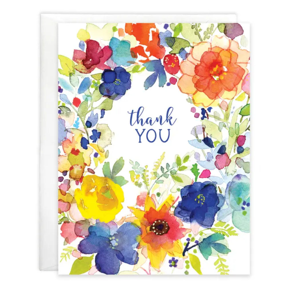 Thank You Floral Card