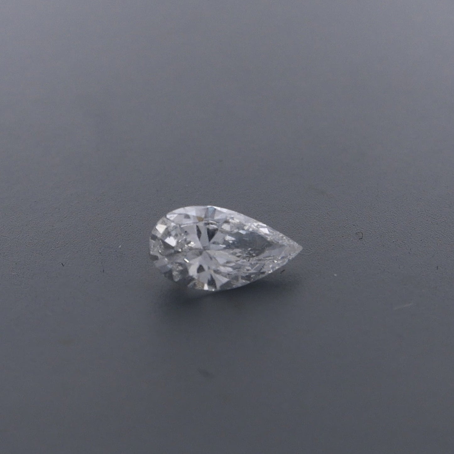 Estate Pear .80ct EVVS1 Diamond with GIA Certification