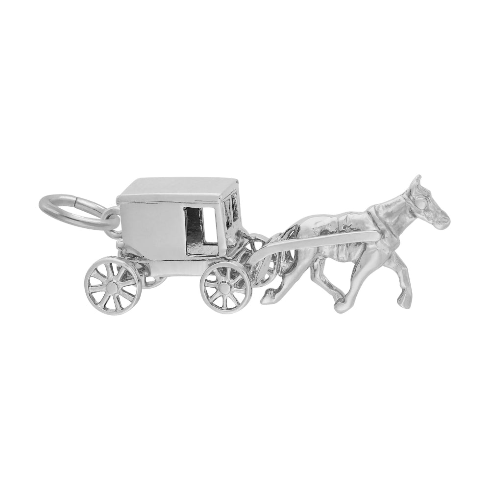 2254 Amish Wagon Charm
