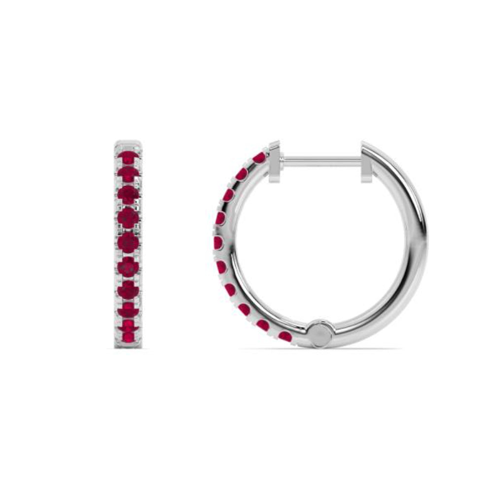Smyth Jewelers 14k Gold Birthstone Hoop Earrings