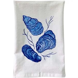 Blue Oysters Flour Sack Towel