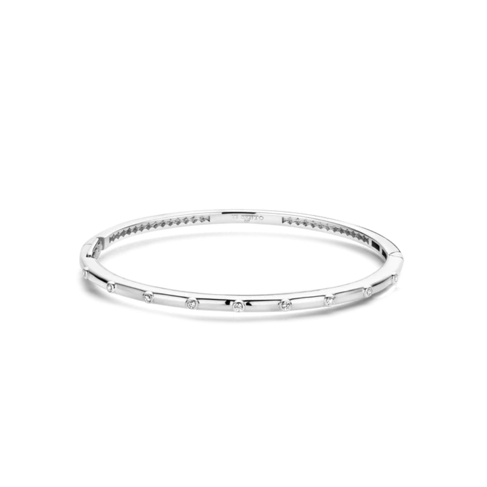 Ti Sento Sterling Silver Bangle Bracelet