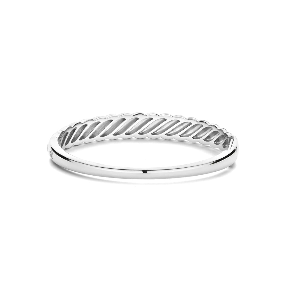 Ti Sento Two-Tone Domed Twist Bracelet