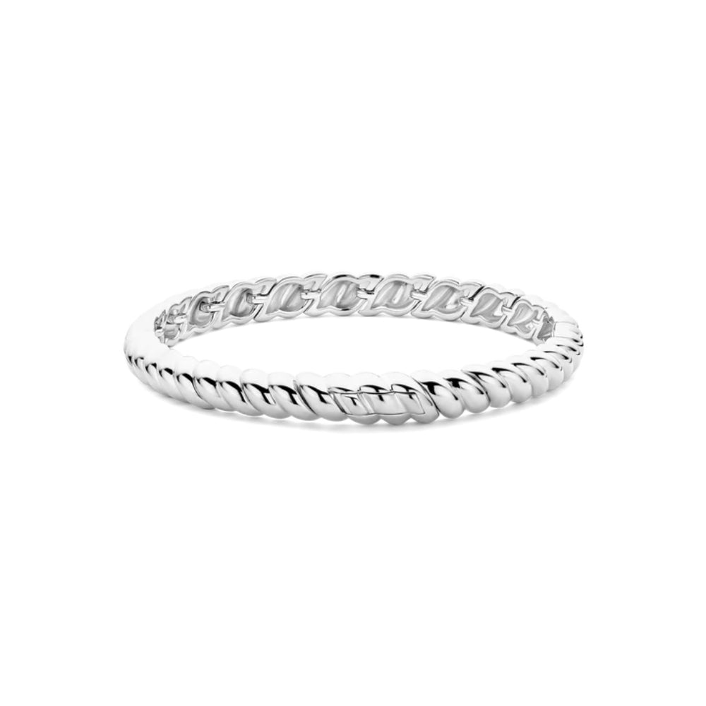 Ti Sento Sterling SIlver Twist Bangle Bracelet