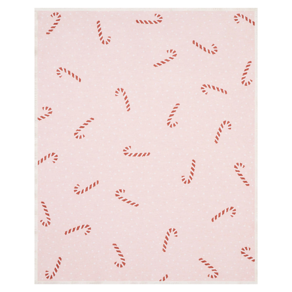 ChappyWrap Candy Canes Blanket