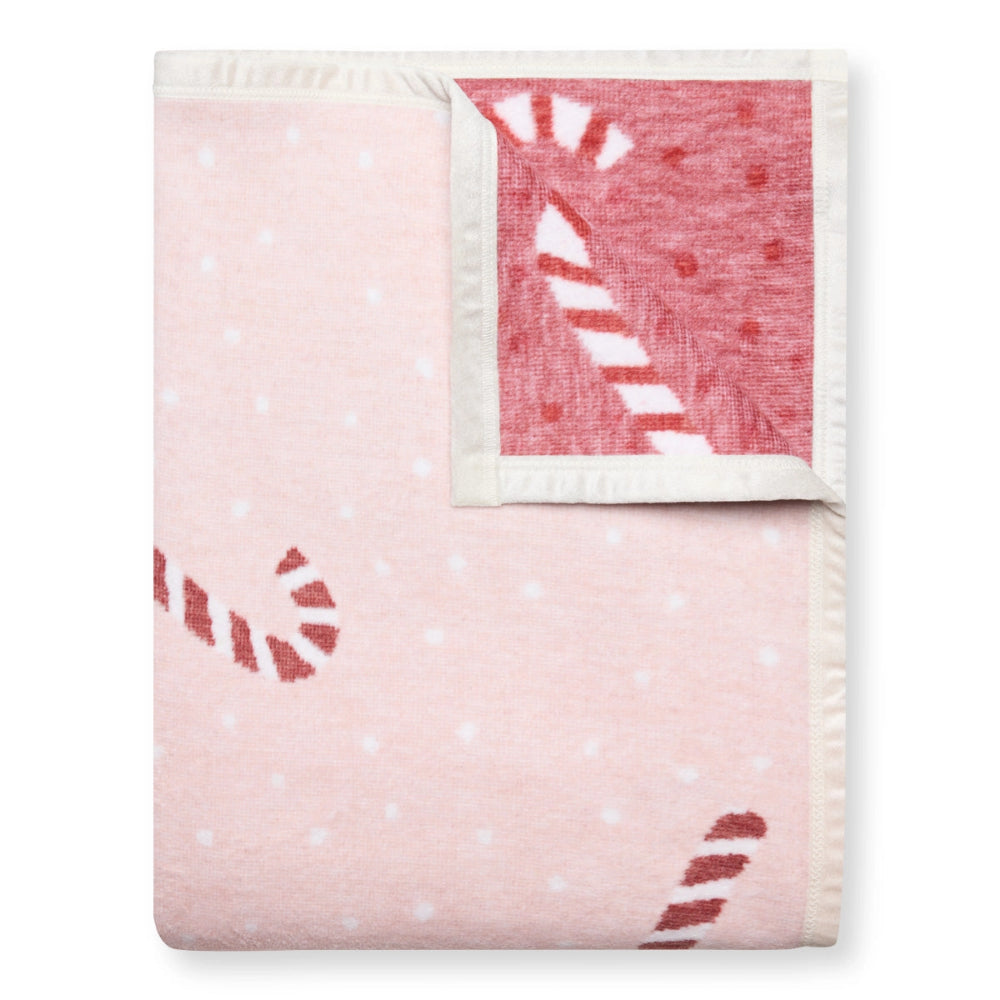 ChappyWrap Candy Canes Blanket