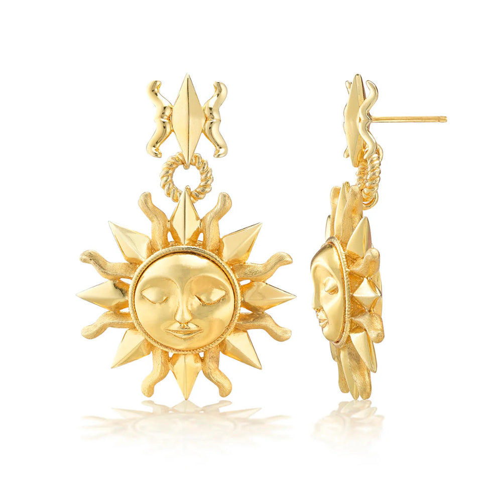Capucine De Wulf Soleil Drop Earrings