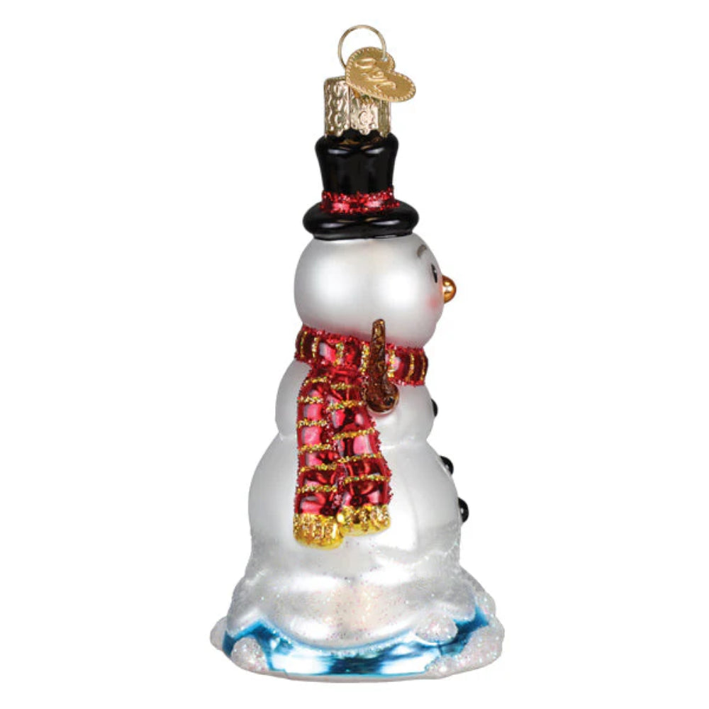 Old World Christmas Mr. Melting Snowman Ornament