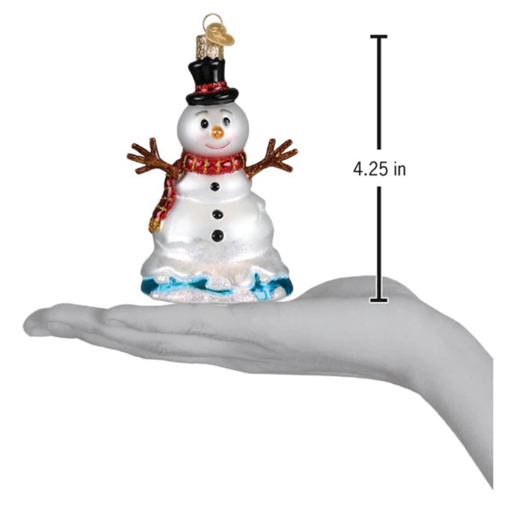 Old World Christmas Mr. Melting Snowman Ornament