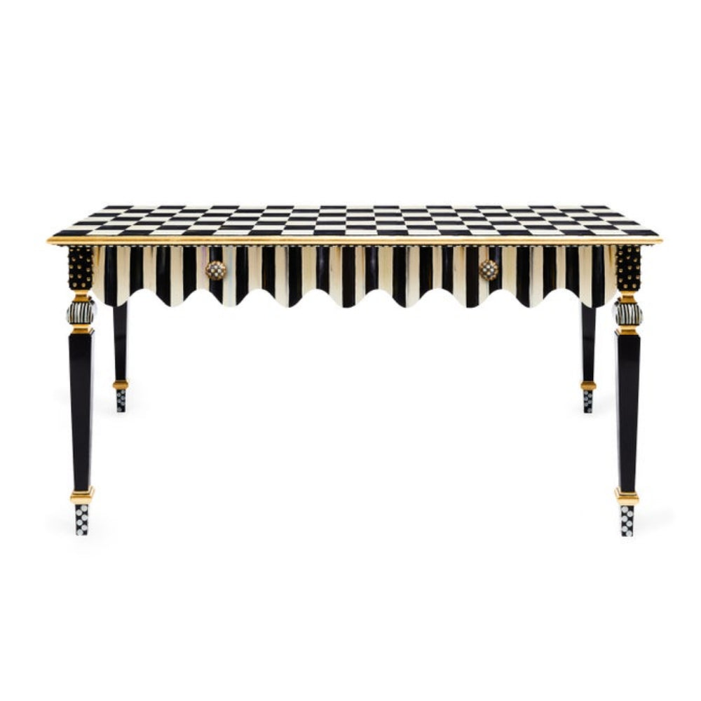 MacKenzie Childs Courtly Stripe Console Table - Online Only