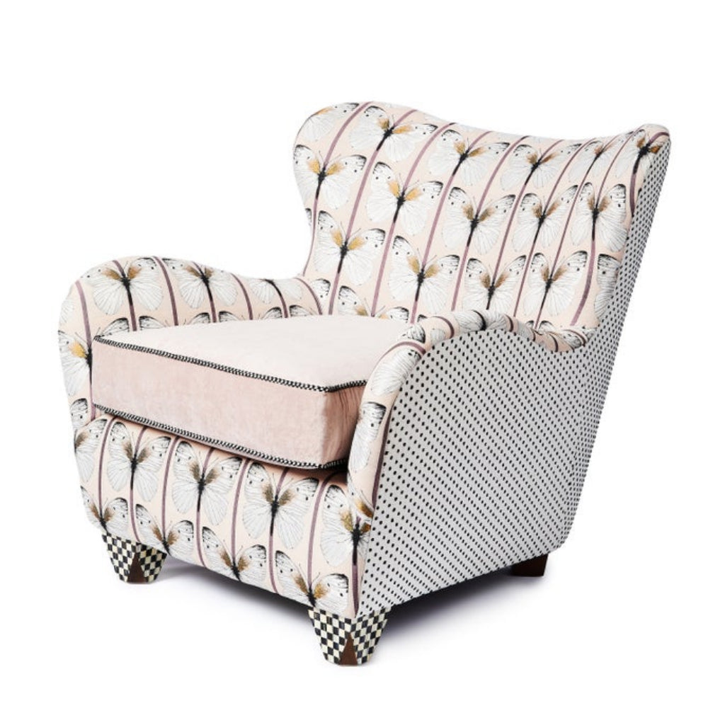MacKenzie Childs Eternity Accent Chair - Online Only