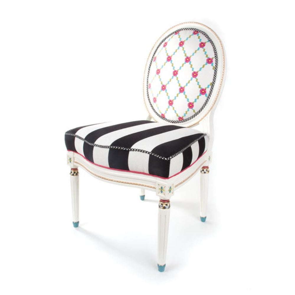 MacKenzie Childs Merrifield Side Chair - Online Only