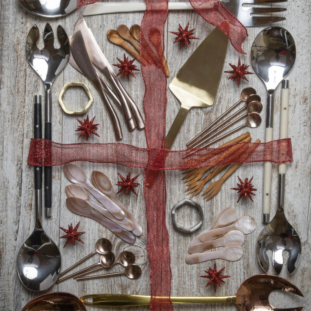 Be Home Gold Thin Mini Spoons - Set of 4