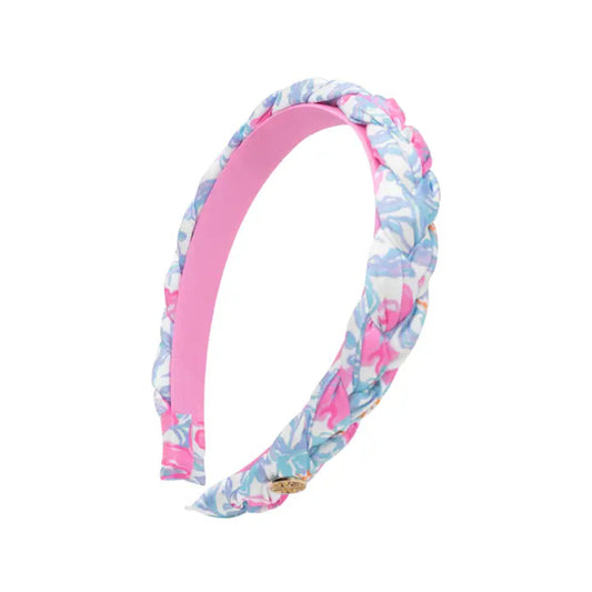 Lilly Pulitzer Braided Headband - Beachside Haven