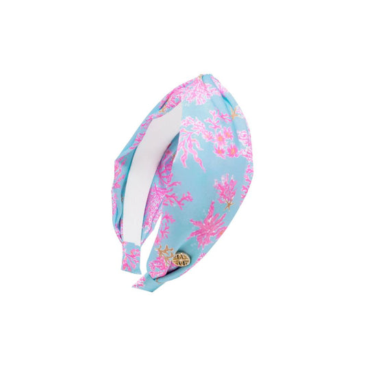 Lilly Pulitzer Twist Knot Headband - Royal Coral