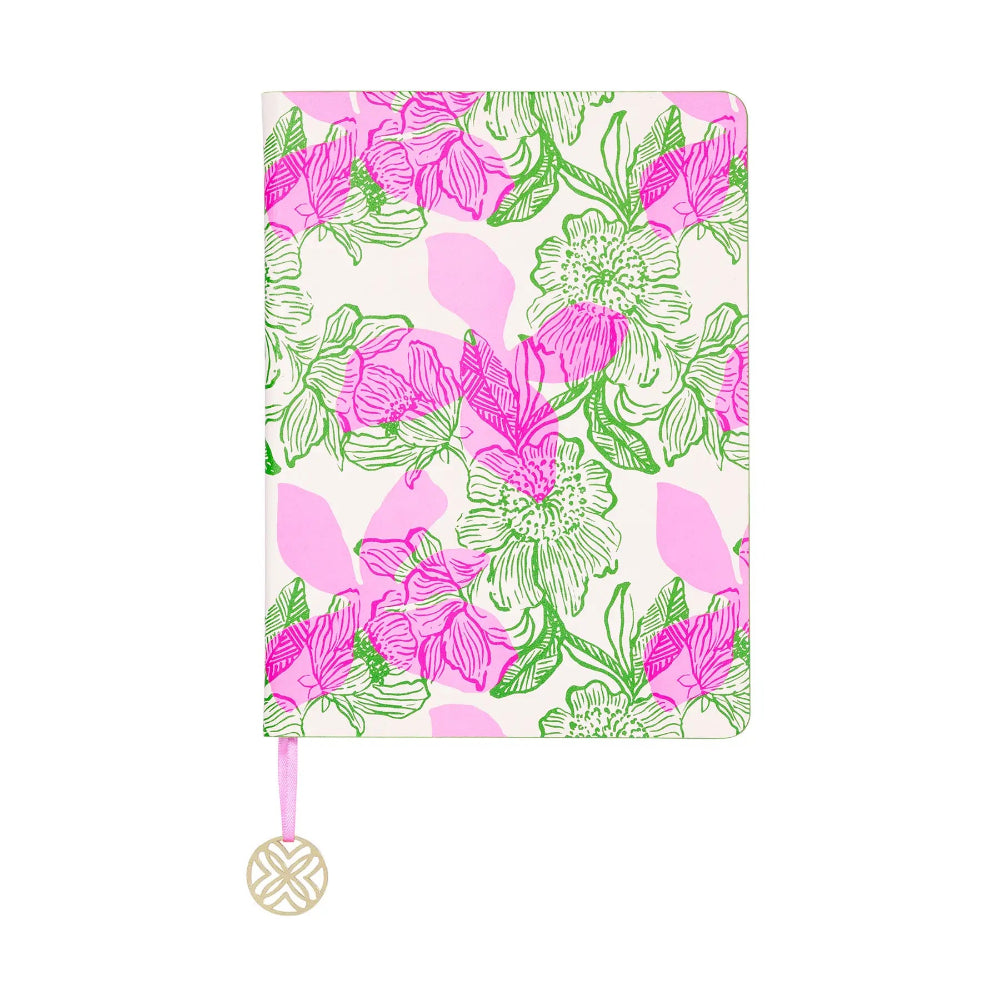 Lilly Pulitzer Journal with Charm-Sunset Shadows Home